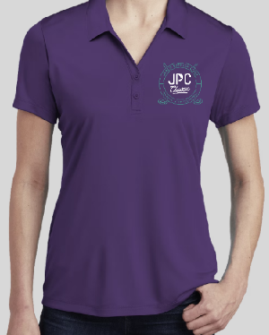 2nd Annual JPC Classic - Jared Patrick Code Memorial Golf Tournament - Default Image of Sport-Tek Women's Competitor Lightweight Performance Polo- Purple