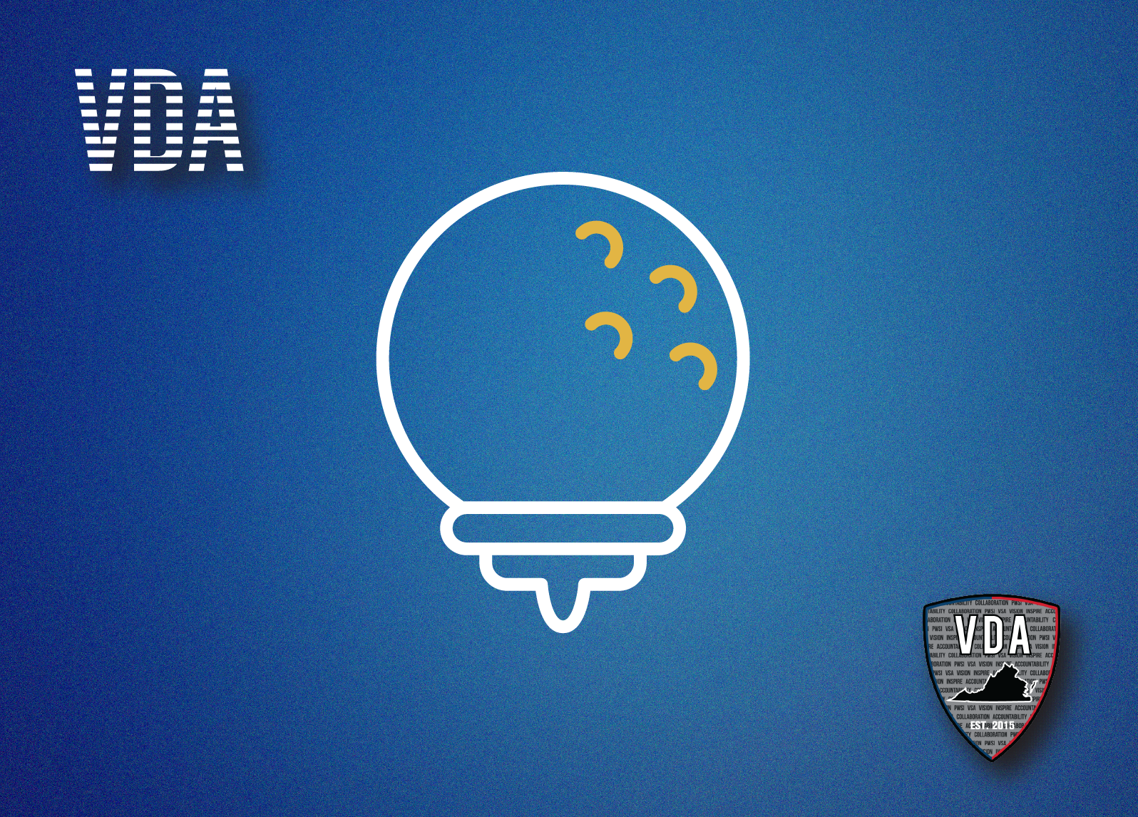 VDA Golf Championship 2025 - Default Image of Orange Ball