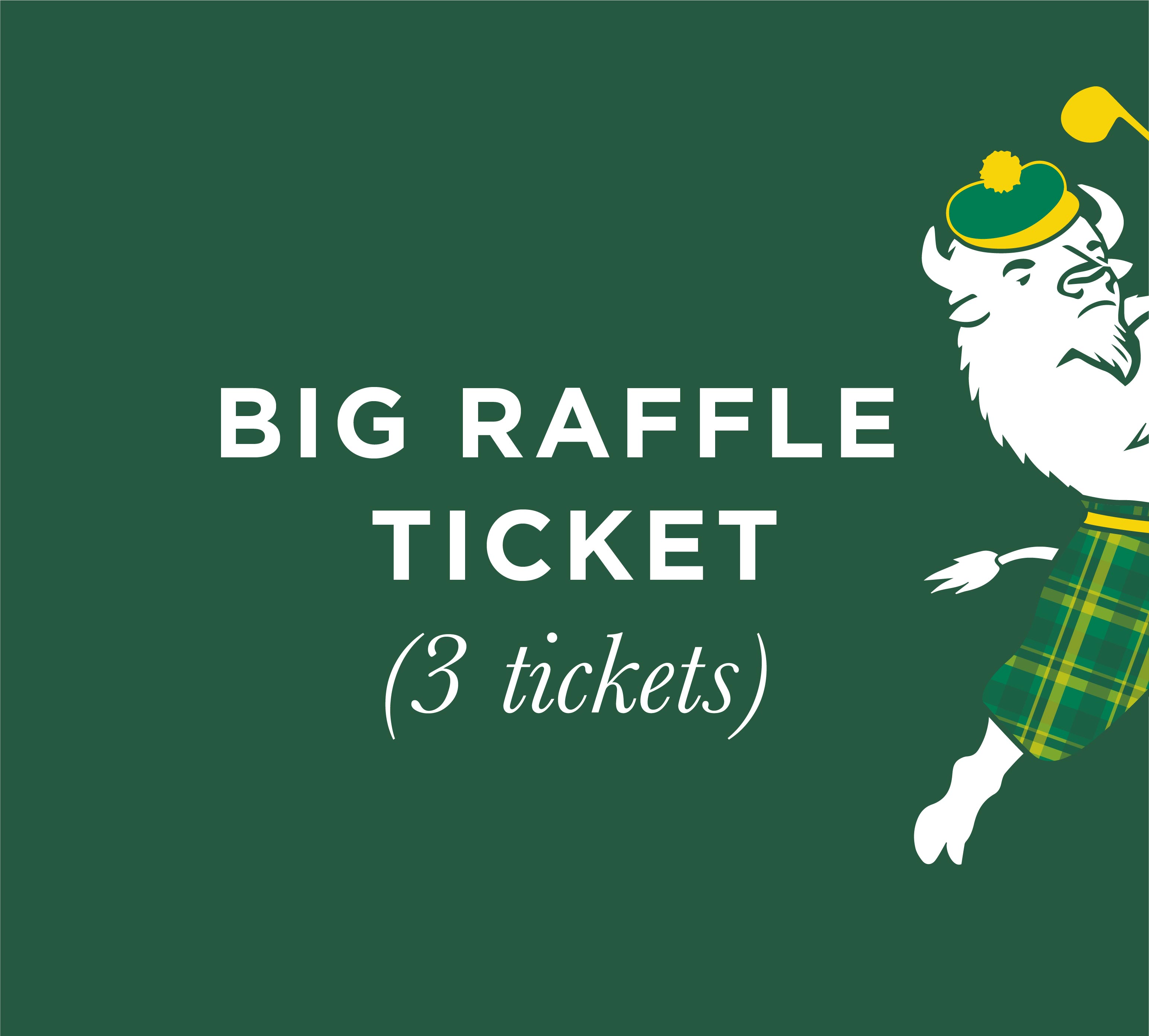 Identity Ink Open - Default Image of Big Ticket Raffle (3 Tickets)