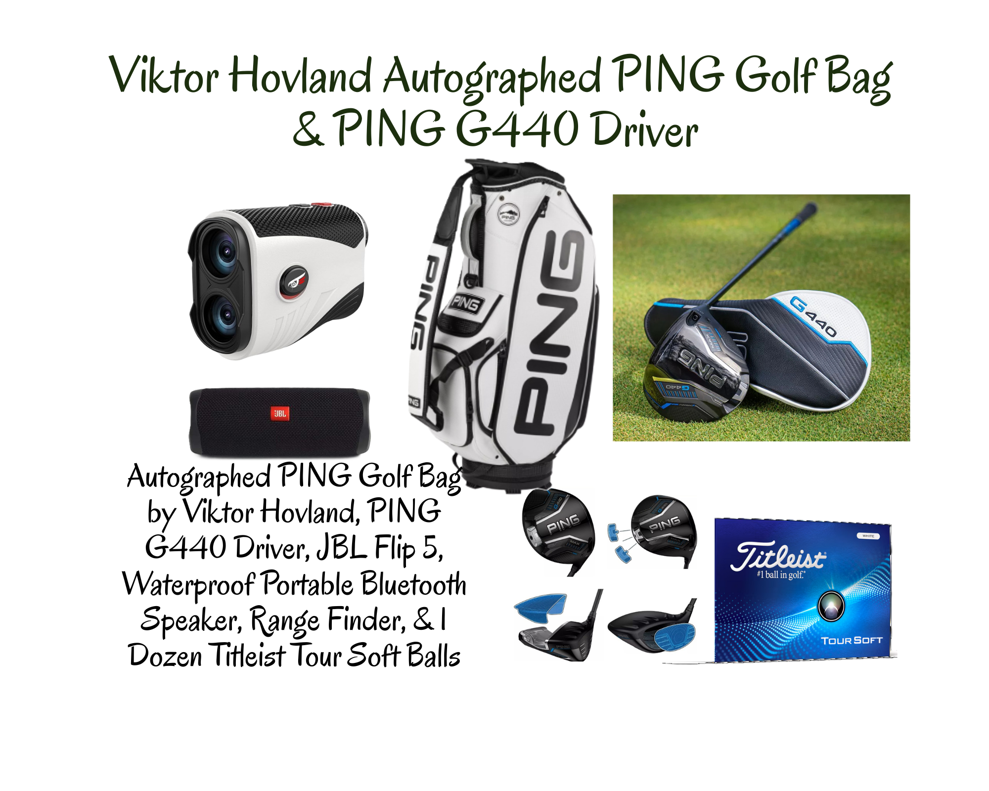 6th Annual St. Mary's Golf Tournament - Default Image of Hovland Autographed Bag & G440 Driver