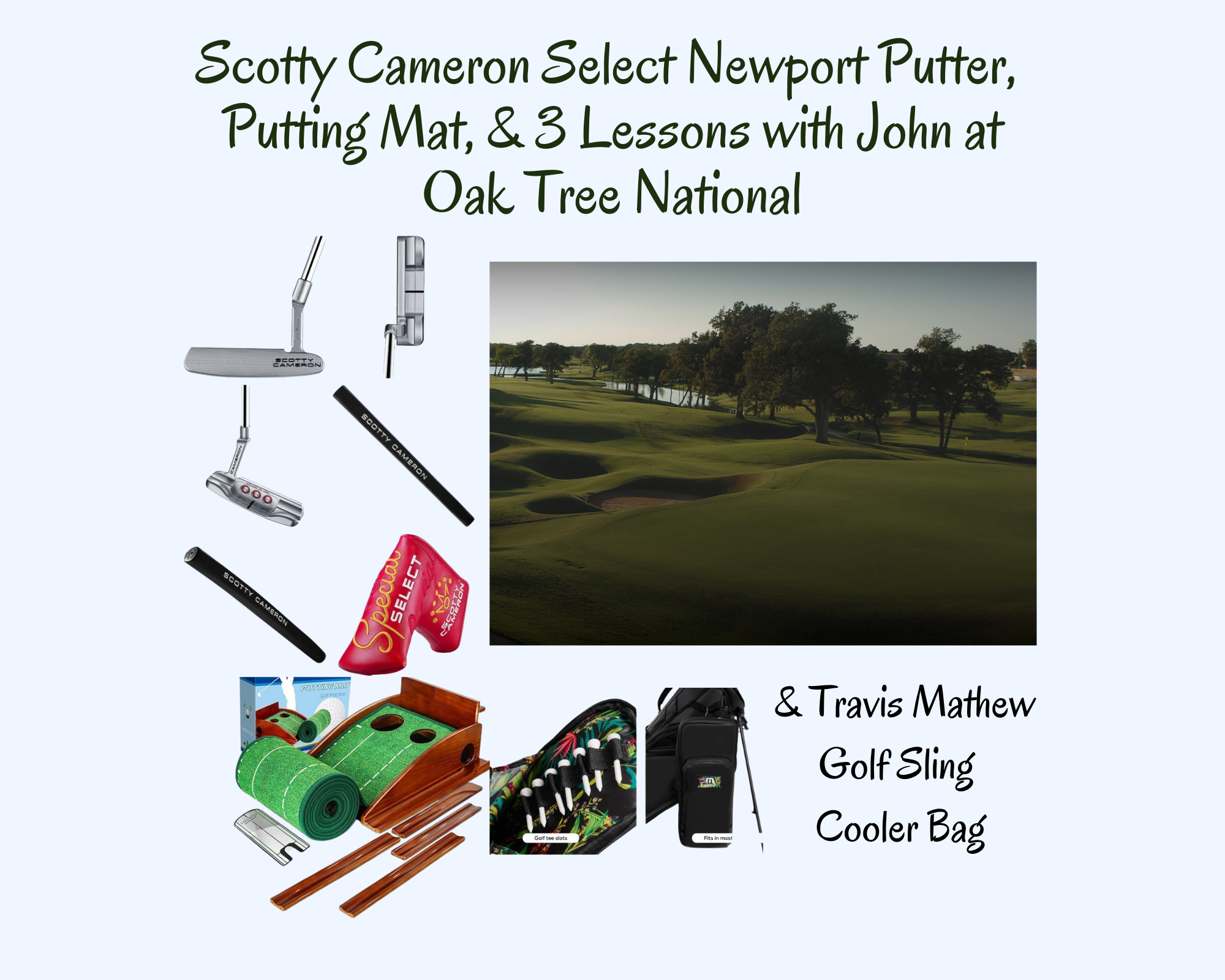 6th Annual St. Mary's Golf Tournament - Default Image of Scotty Cameron Putter & 3 Lessons at Oak Tree National