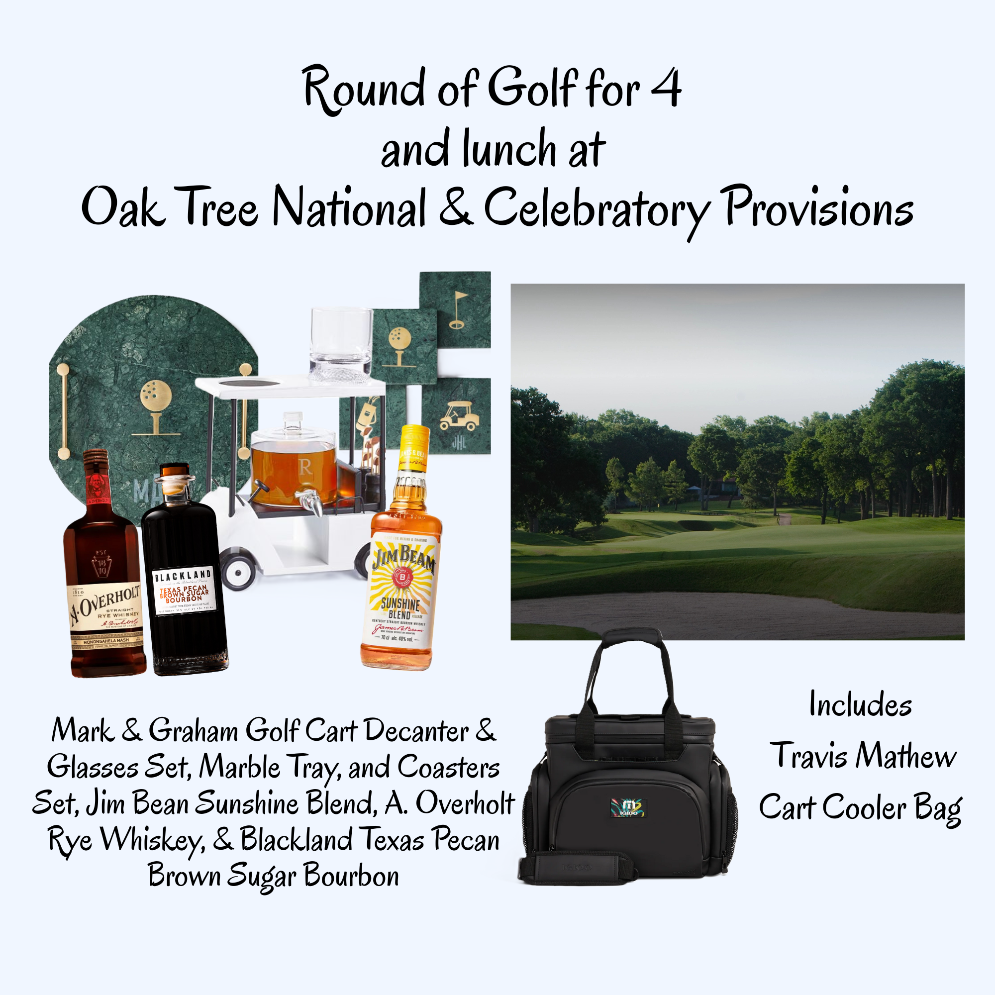 6th Annual St. Mary's Golf Tournament - Default Image of Round of Golf for 4 at Oak Tree National & Celebratory Provisions