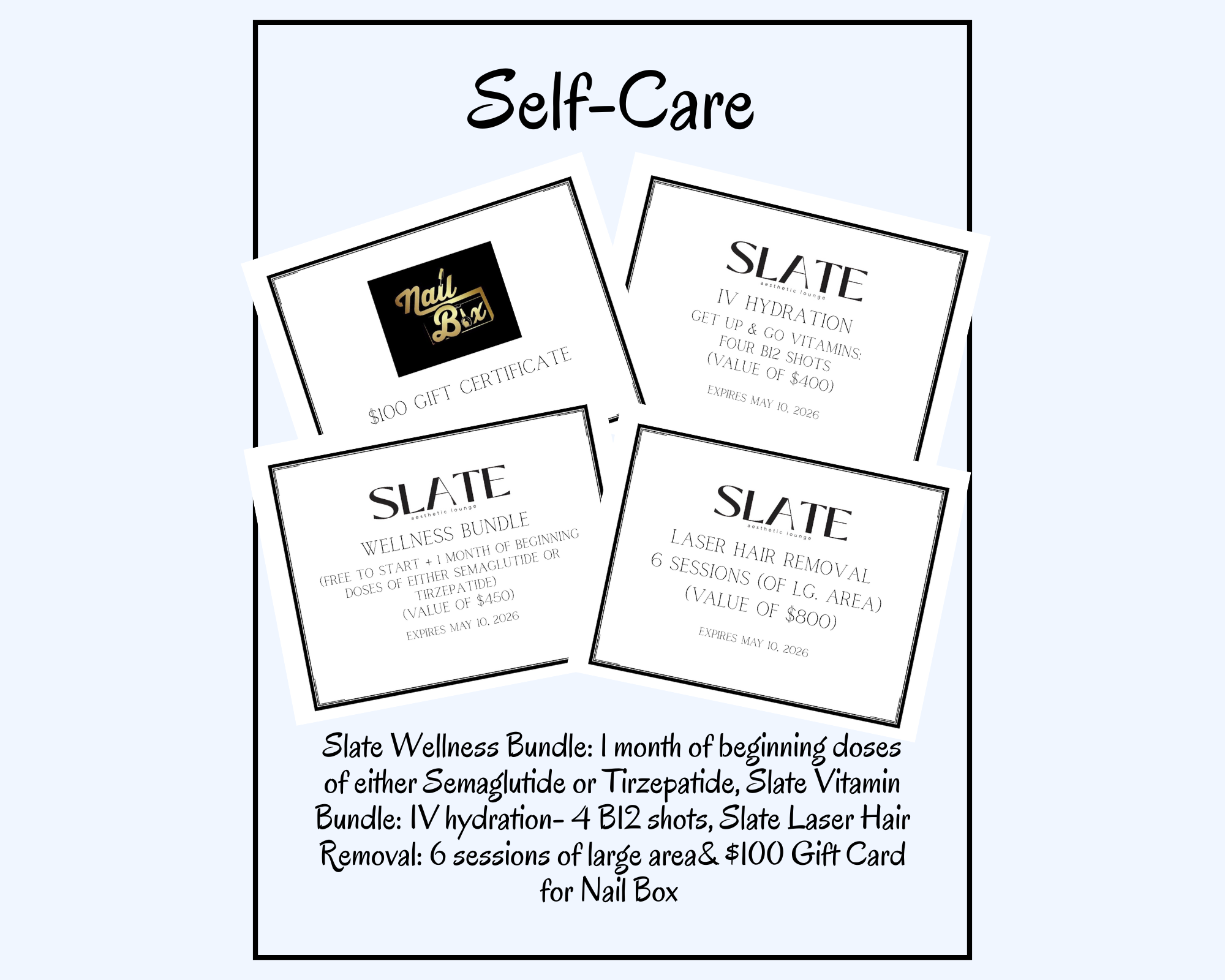 6th Annual St. Mary's Golf Tournament - Default Image of Self-Care at Slate