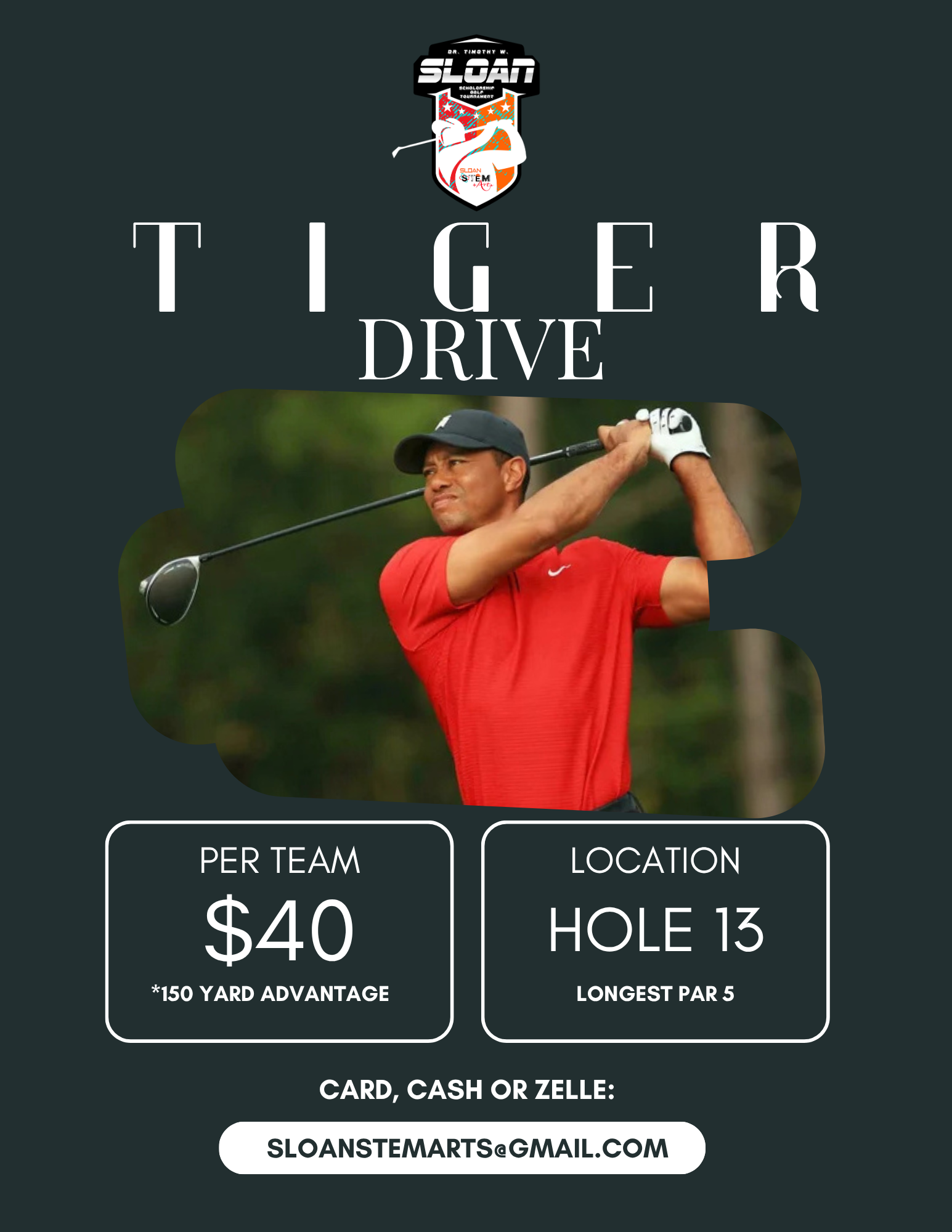 2026 SLOAN STEM Golf Tournament - Default Image of TIGER DRIVE (ONE FOR TEAM)