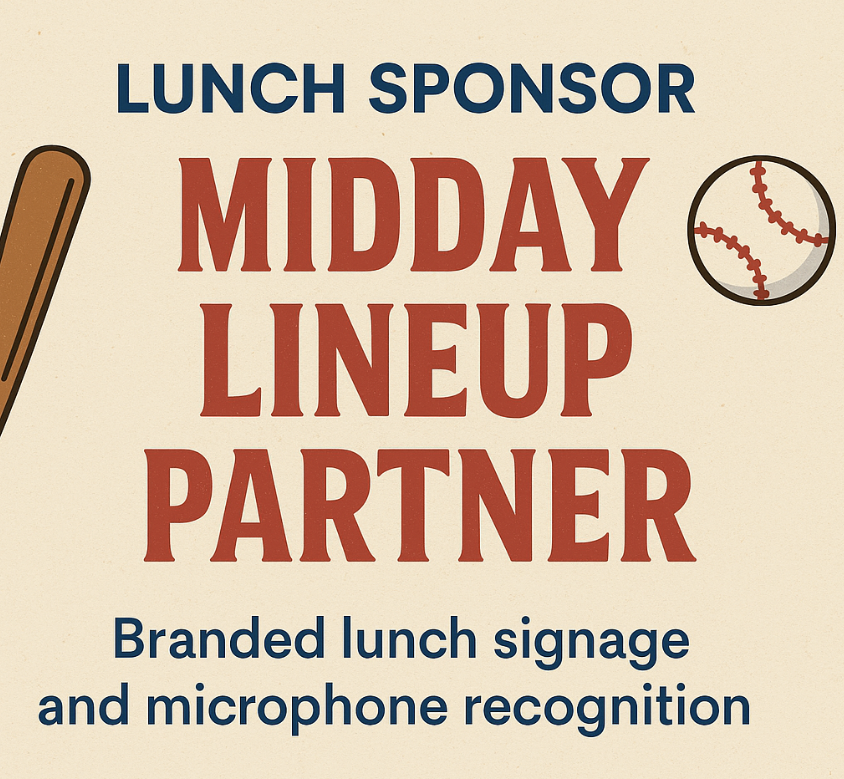 Casteel Baseball Golf Tournament Fundraiser - Default Image of Lunch Sponsor – “Midday Lineup Partner”