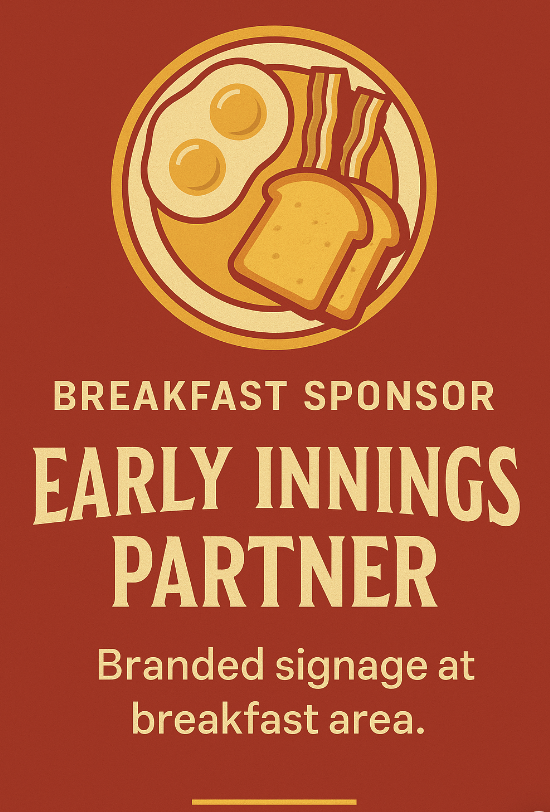 Casteel Baseball Golf Tournament Fundraiser - Default Image of Breakfast Sponsor – “Early Innings Partner”
