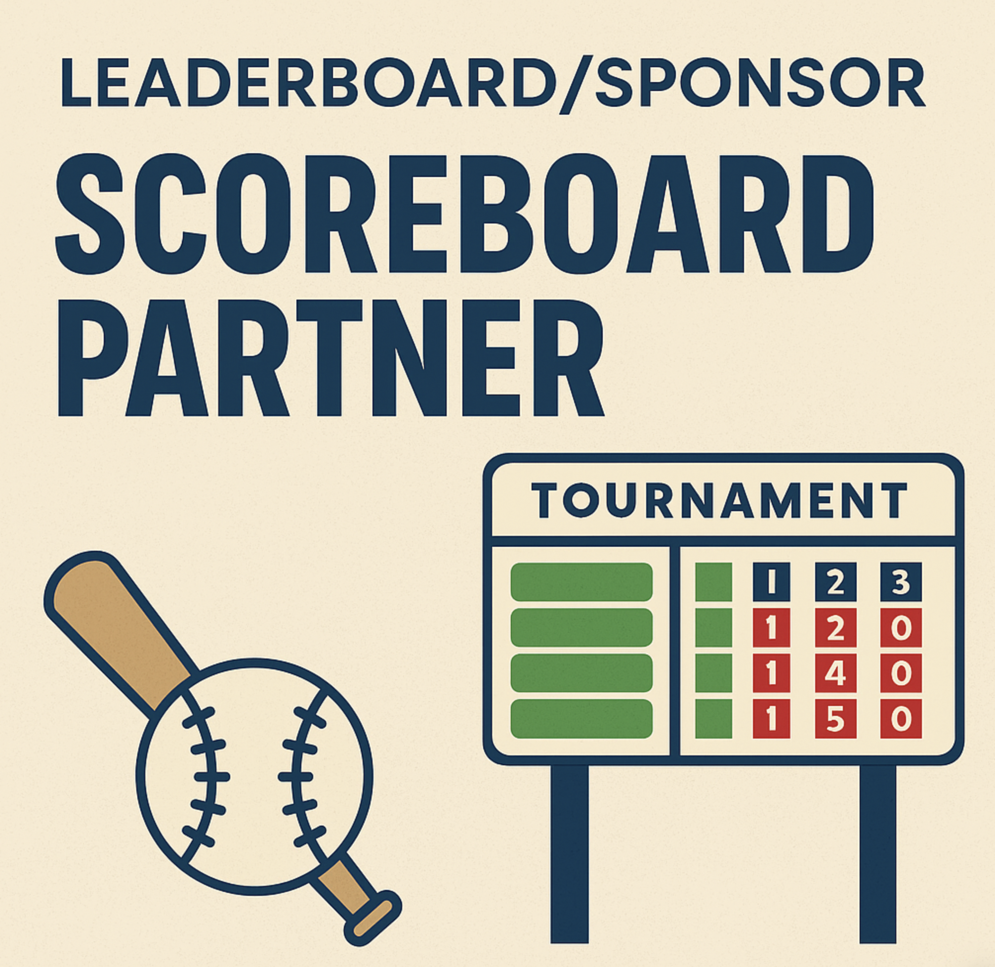 Image of Leaderboard/Scoreboard Sponsor – “Scoreboard Partner”