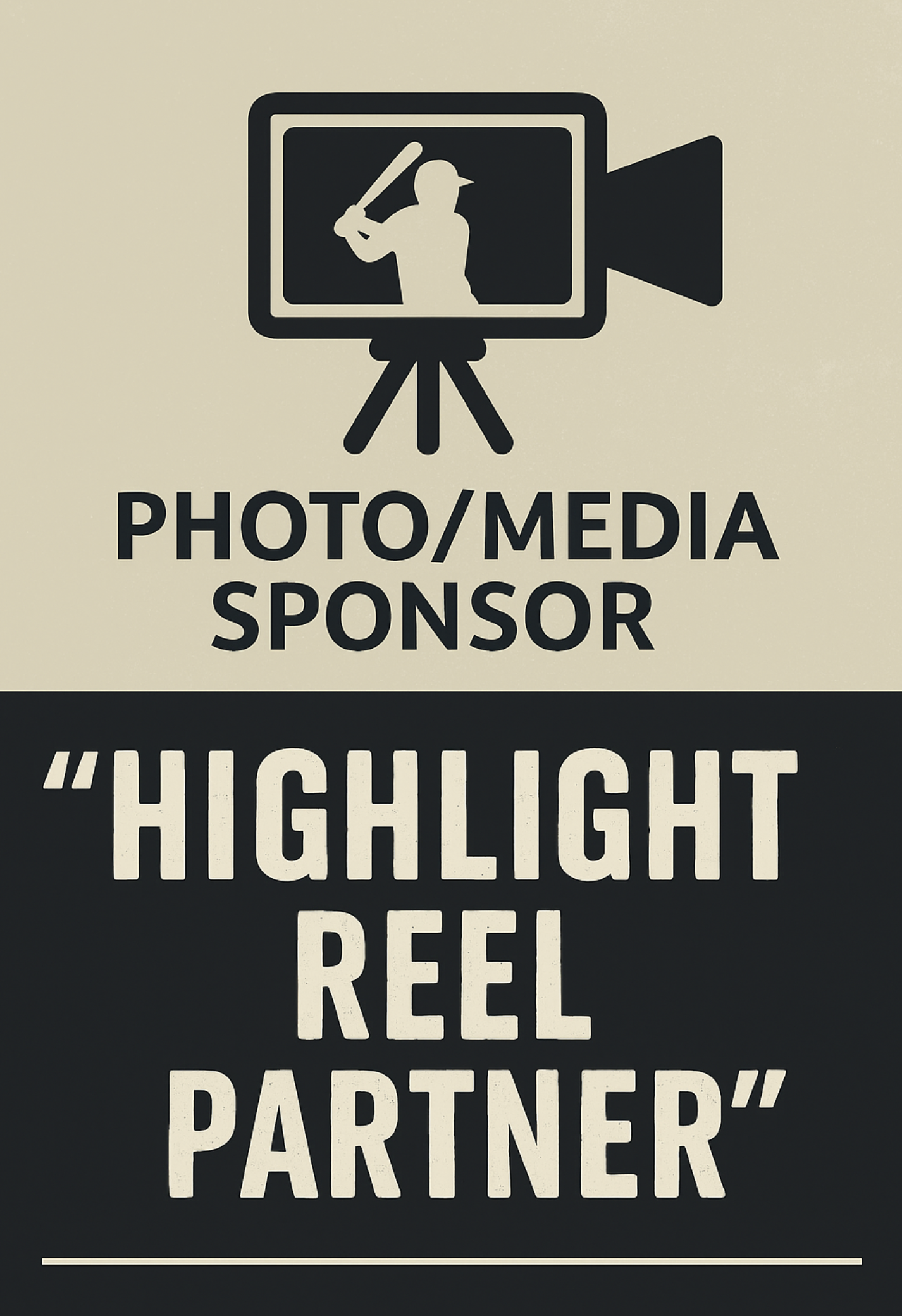 Casteel Baseball Golf Tournament Fundraiser - Default Image of Photo/Media Sponsor – “Highlight Reel Partner”