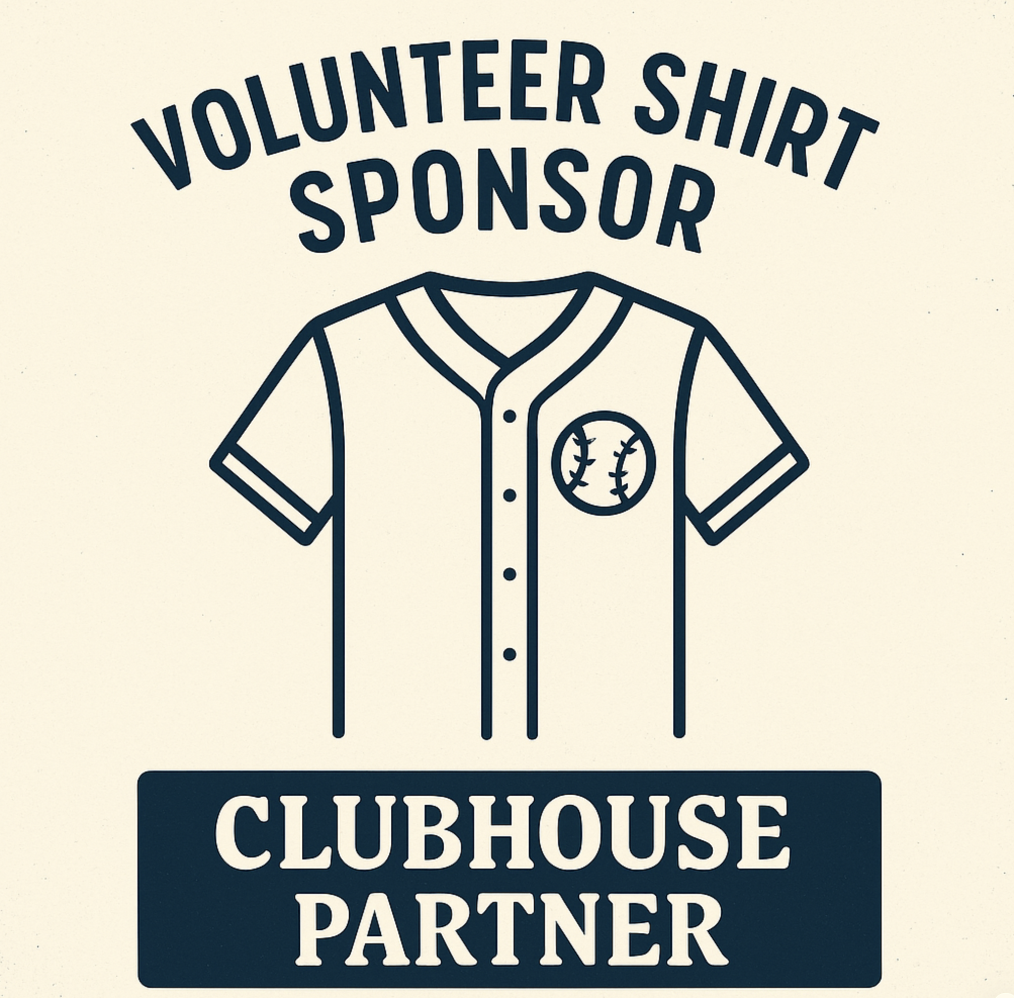 Image of Volunteer Shirt Sponsor – “Clubhouse Partner”