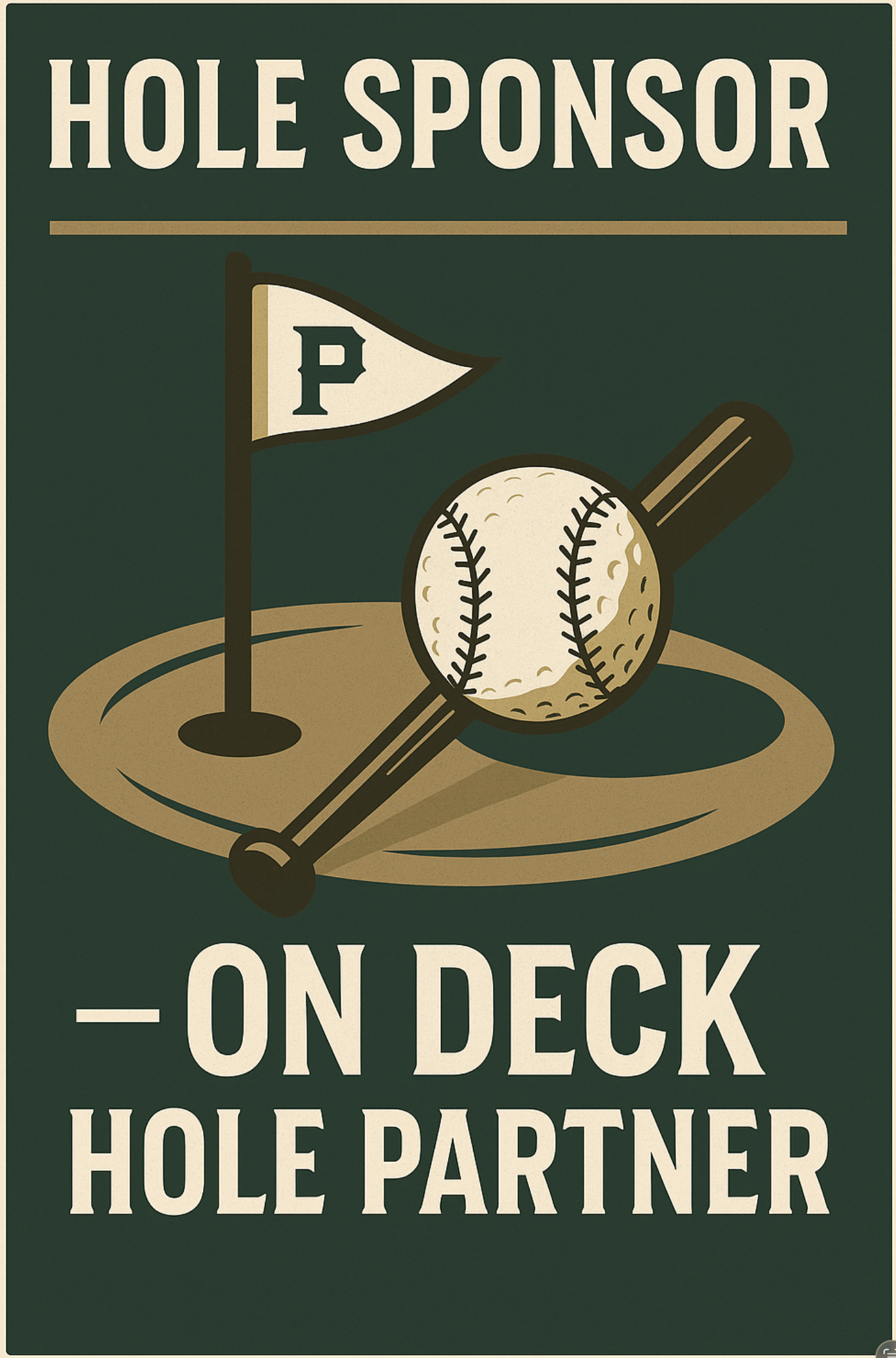 Casteel Baseball Golf Tournament Fundraiser - Default Image of Hole Sponsor – “On Deck Hole Partner”