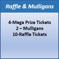 12th Annual Port Tampa Bay & Partners Golf Tournament - Default Image of Mega Raffle Package (for Individual Golfer; 2 mulligans, 4 mega raffle tix, 10 std. raffle tix)