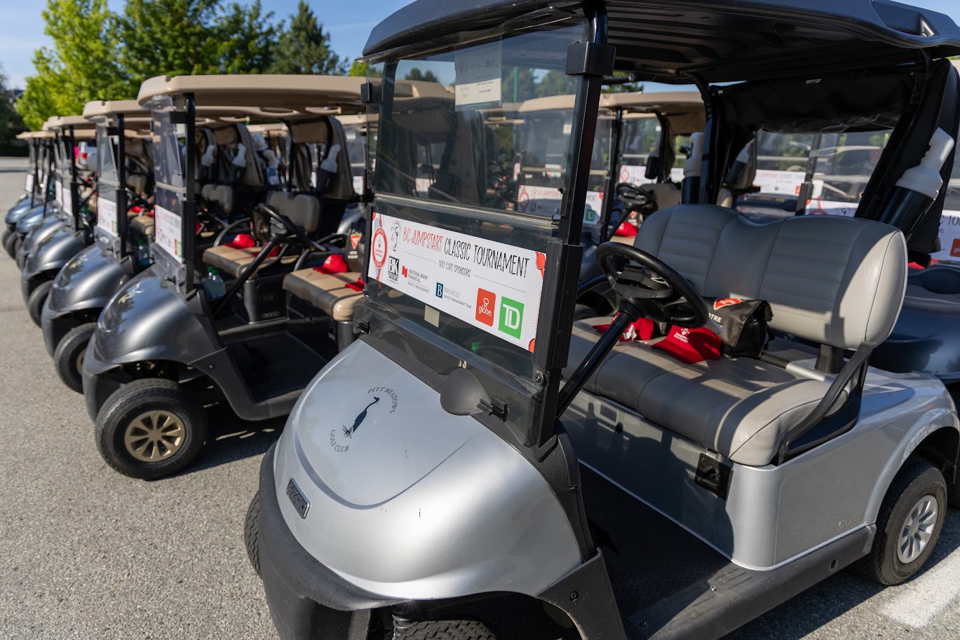 BC Jumpstart Classic Golf Tournament - Default Image of SPONSOR:  GOLF CARTS (includes two golfers)