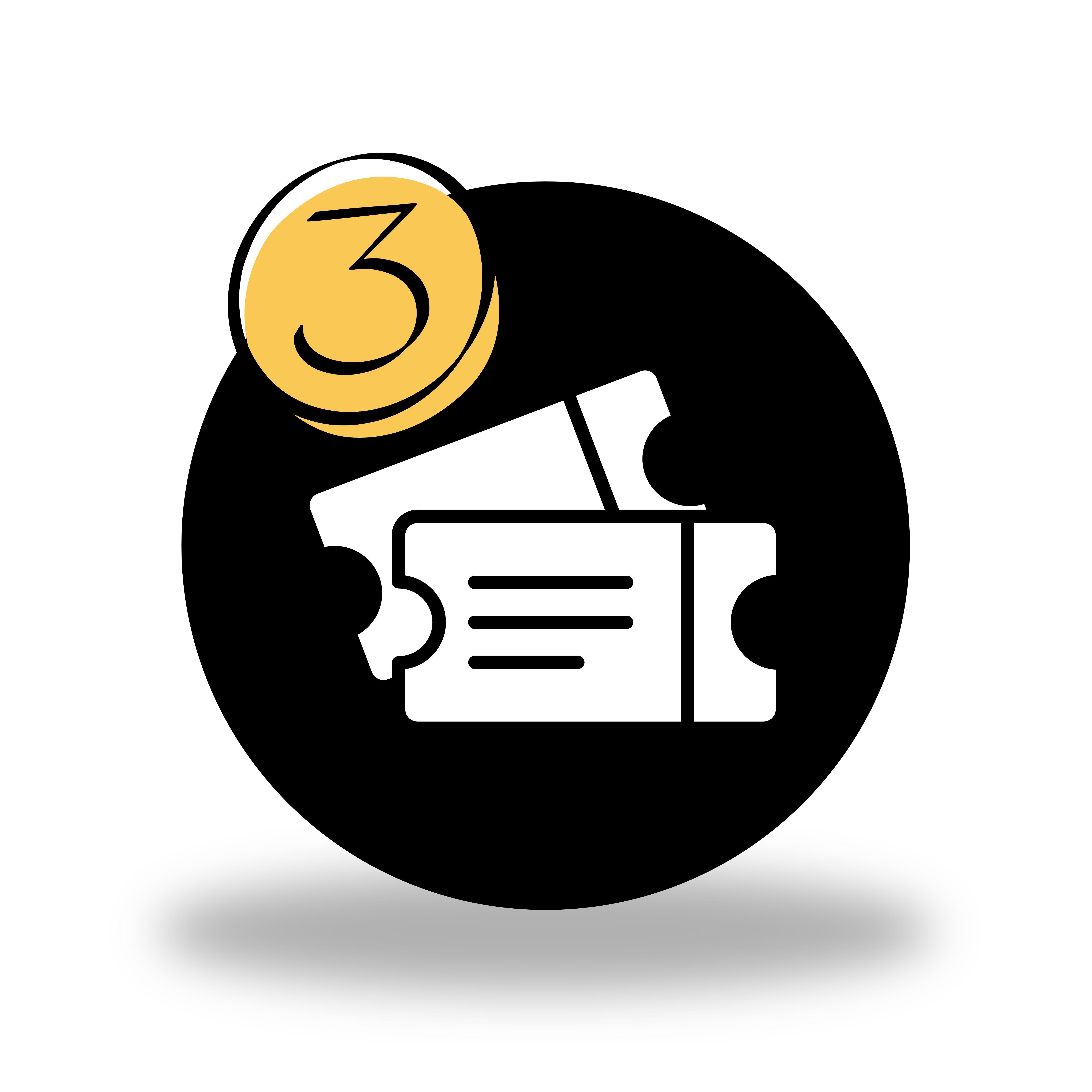 2026 CTS Golf Tournament - Default Image of 50/50 Tickets (3)