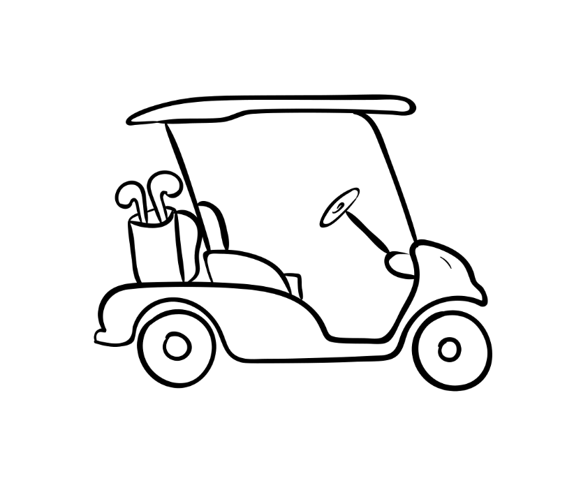 2026 Supervillain Golf - Default Image of Power Cart Sponsor