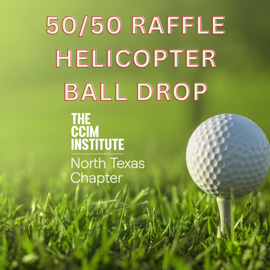 2026 North Texas CCIM Golf Tournament presented by McKinney EDC - Default Image of 50/50 Raffle Helicopter Ball Ticket
