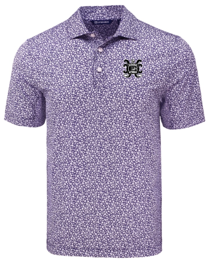 5th Annual Chad Pottle Memorial Golf Tournament - Default Image of Cutter & Buck Men’s Floral Polo