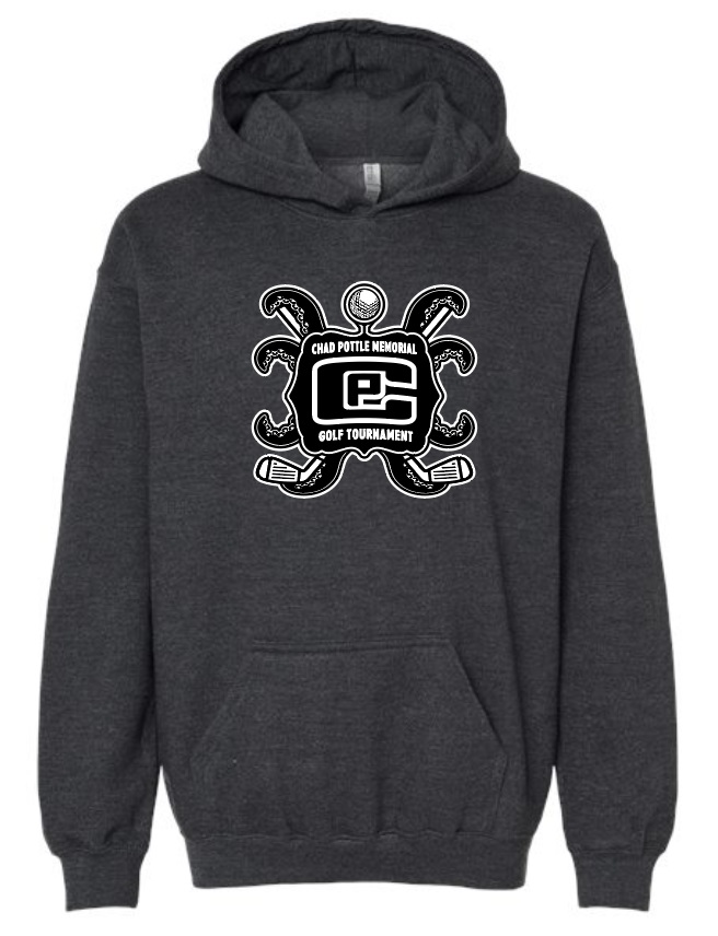 5th Annual Chad Pottle Memorial Golf Tournament - Default Image of Youth Unisex Pullover Hoodie
