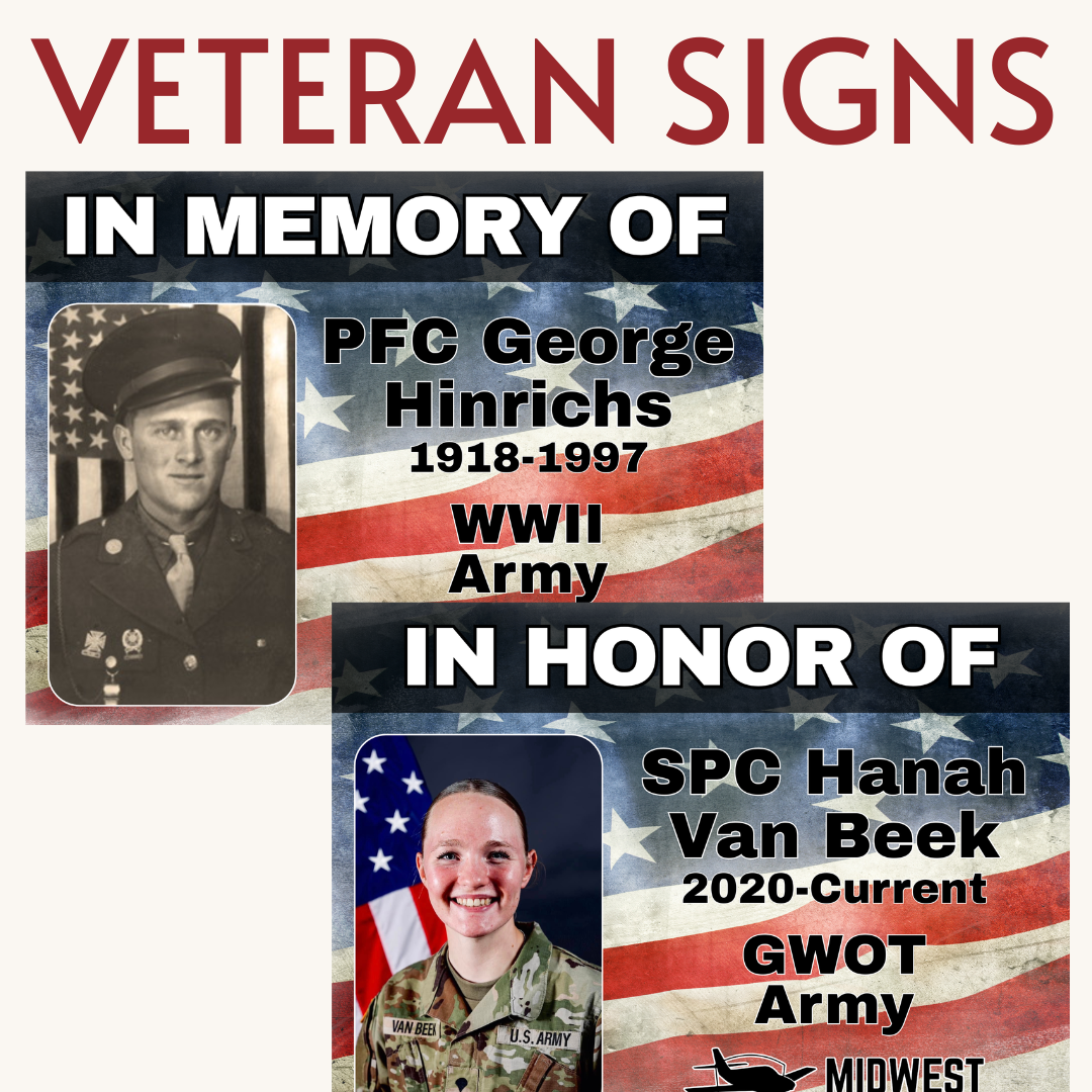 Inaugural Tee it High & Let it Fly Golf Tournament - Default Image of Veteran Signs