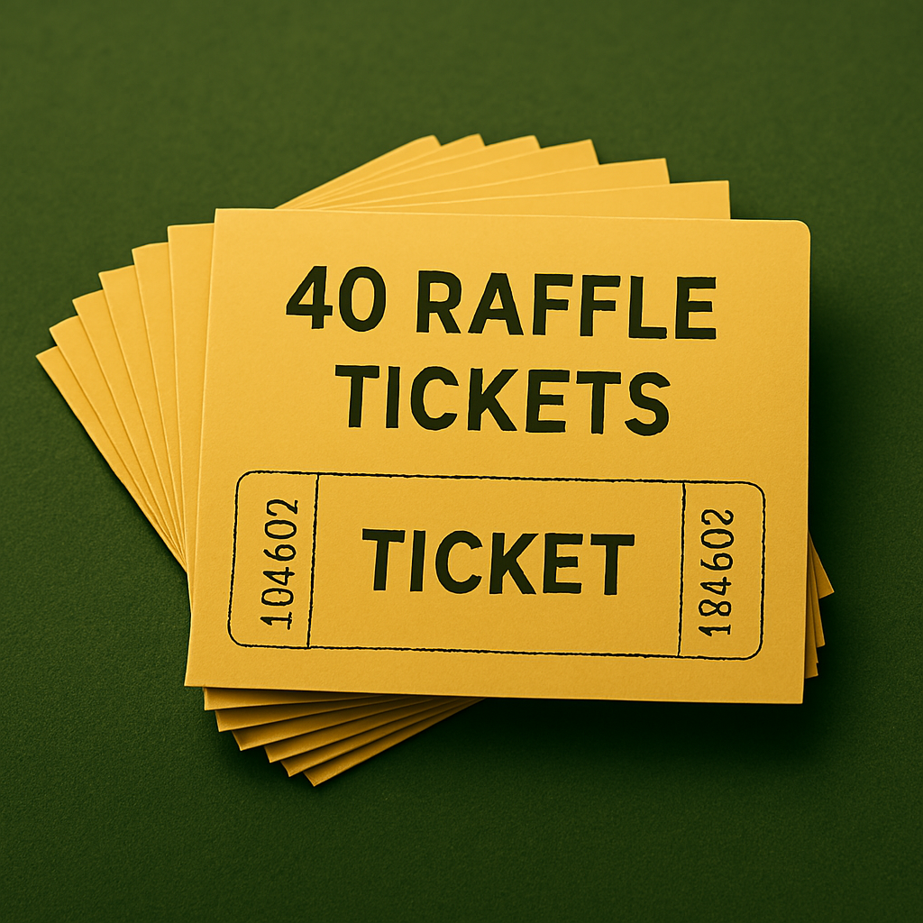 St. Andrew's 3rd Annual Charity Golf Tournament - Default Image of 40 Raffle Tickets