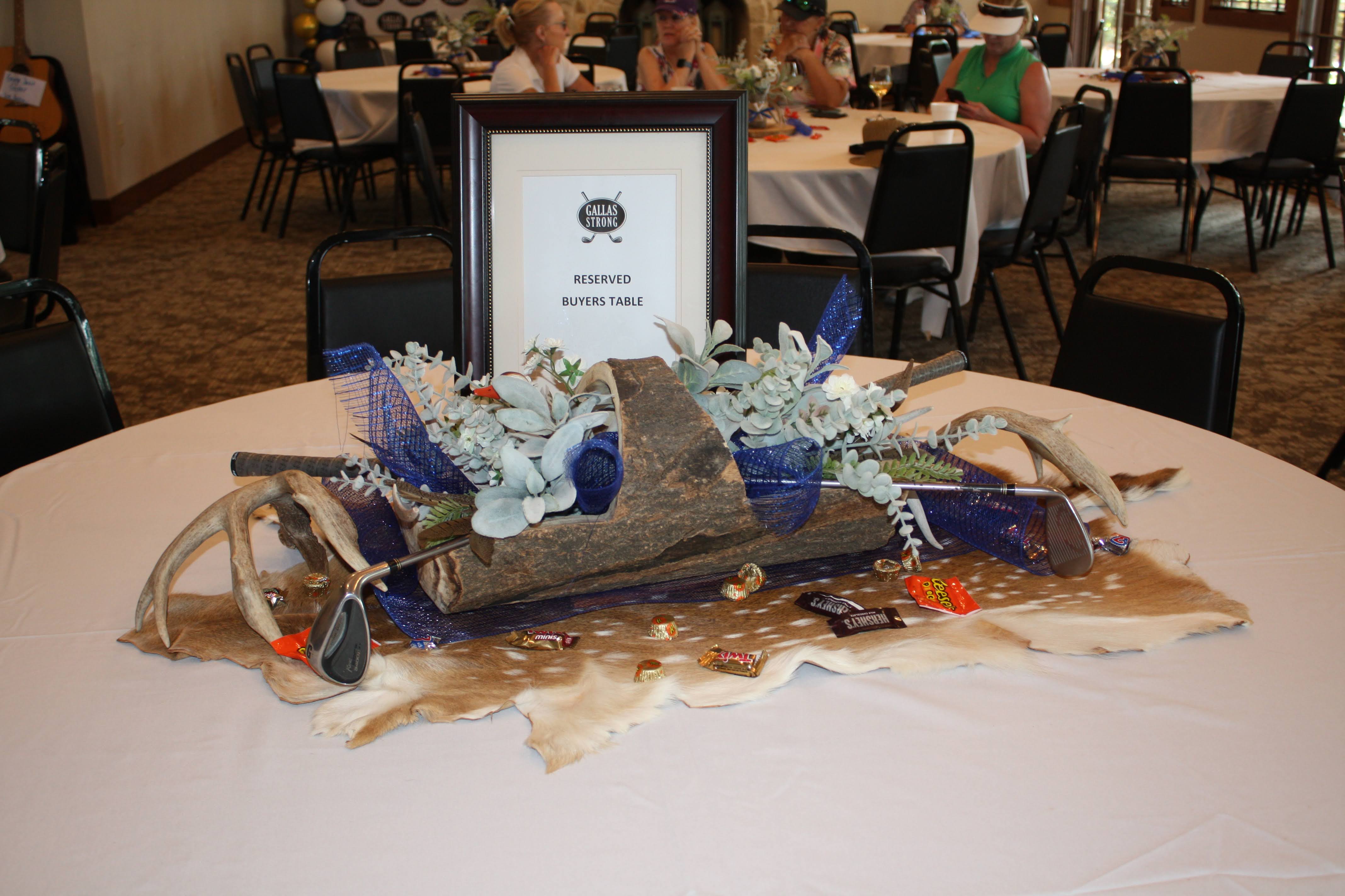 Gallas Strong Golf Tournament 2026 - Default Image of Buyers Table