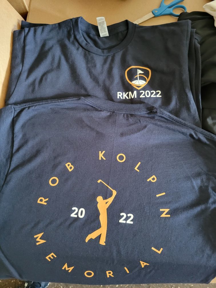 5th Annual Robert Kolpin Memorial Golf Outing 2026 - Default Image of Branded Event T-shirt Sponsor