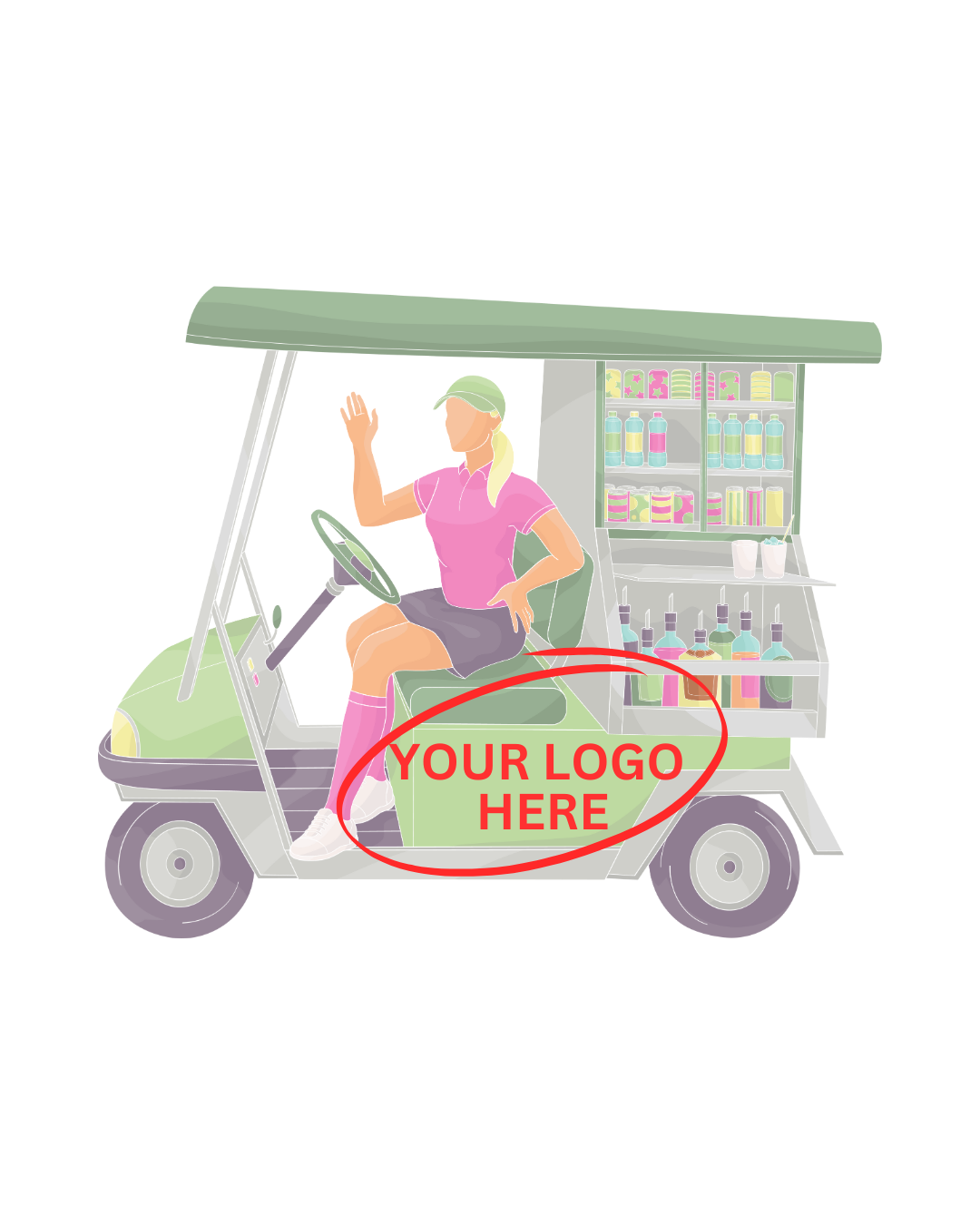 3rd Annual Skyhawk Football Golf Classic - Default Image of Beverage Cart