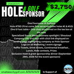 Image of Hole Sponsor with Golf