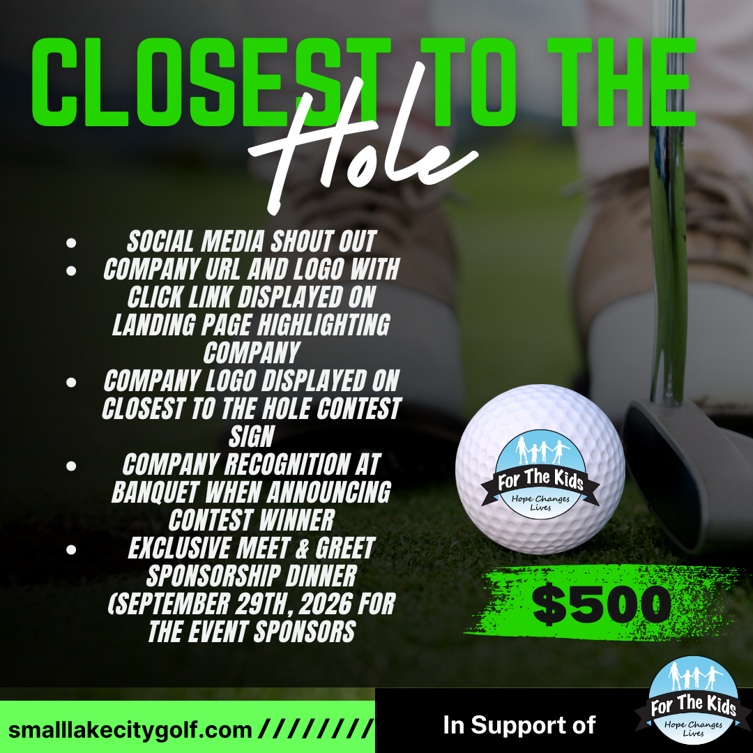 Small Lake City Golf Tournament For The Kids - Default Image of Closest to the Hole Sponsor