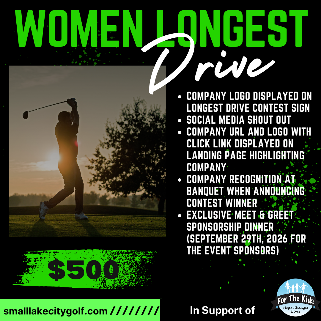 Small Lake City Golf Tournament For The Kids - Default Image of Long Drive Contest Sponsor (Women)