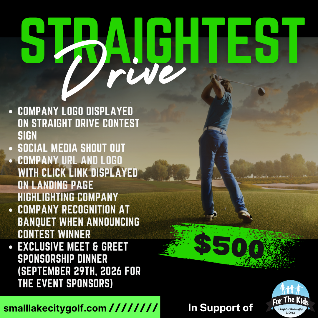 Small Lake City Golf Tournament For The Kids - Default Image of Straightest Drive Sponsor