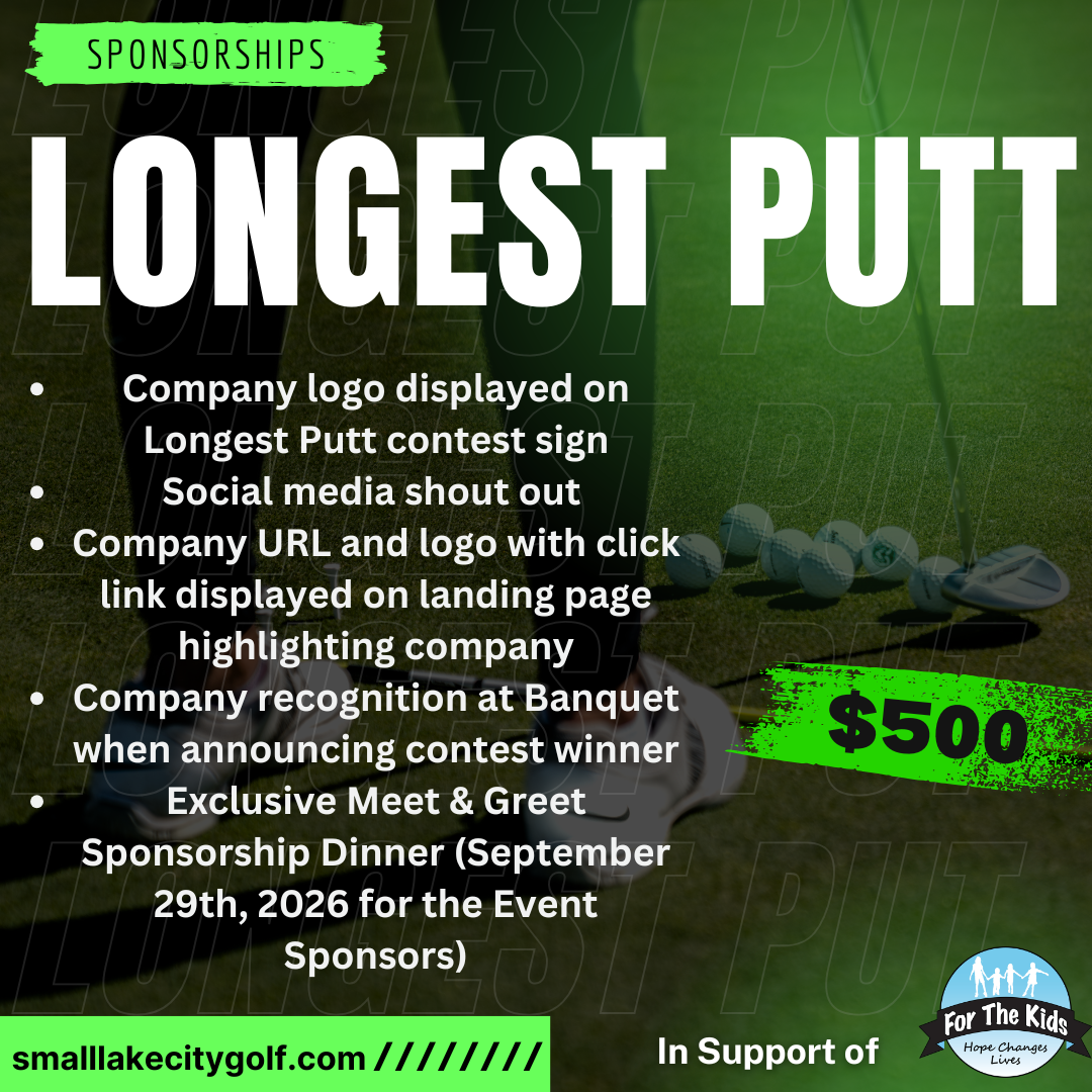 Small Lake City Golf Tournament For The Kids - Default Image of Longest Putt Sponsor