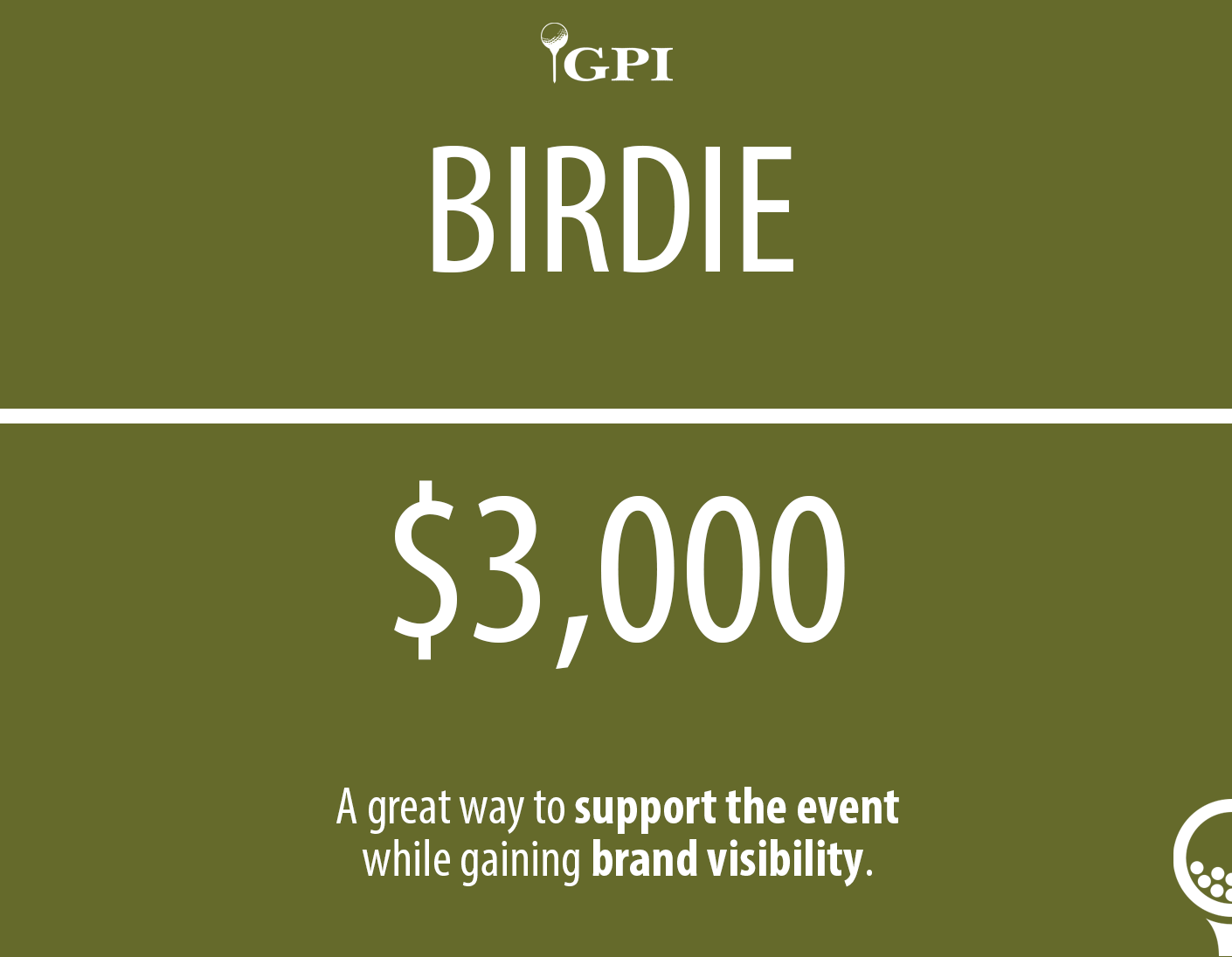 Gregg Pearson Invitational 2026 - Default Image of Birdie - $3,000