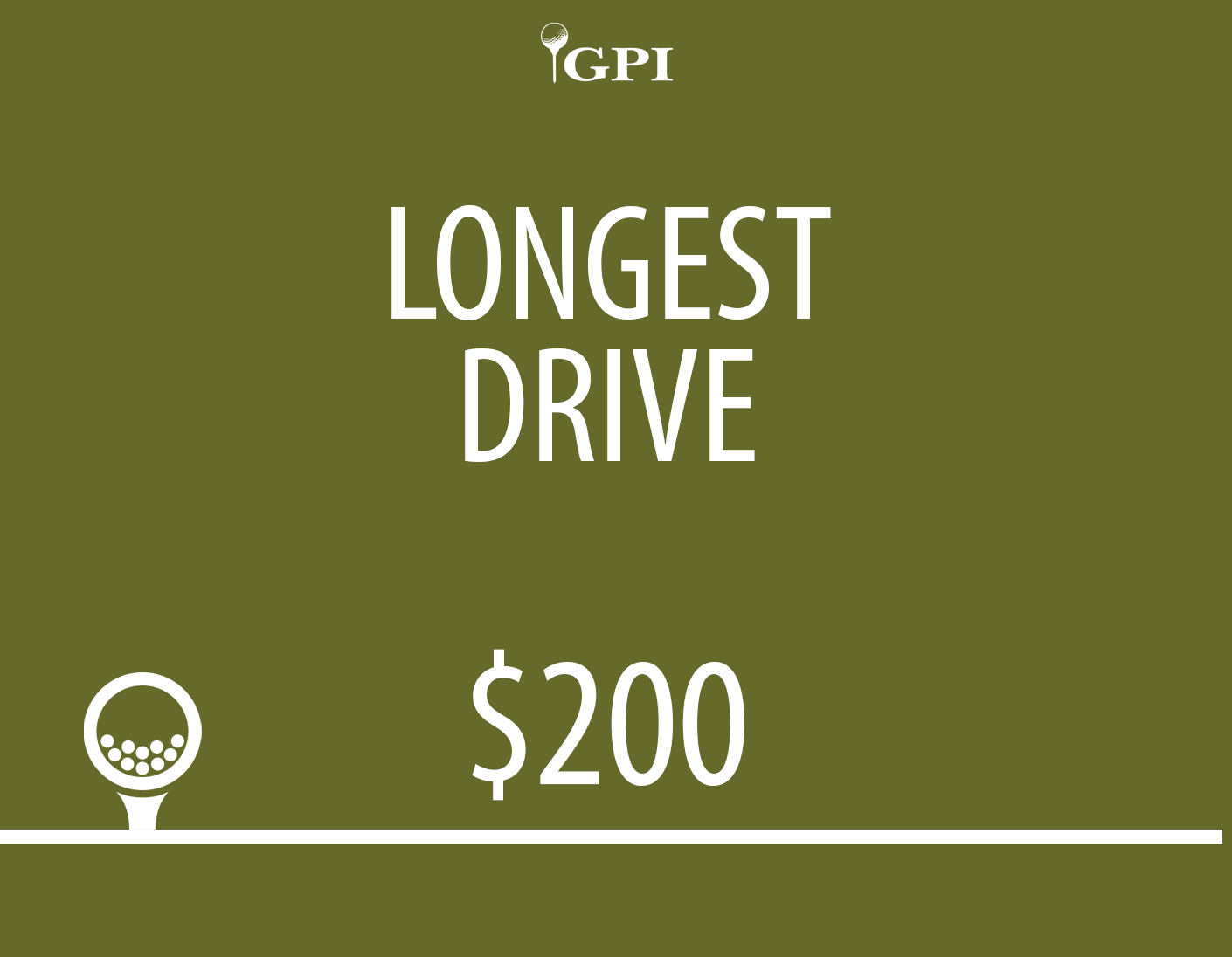 Gregg Pearson Invitational 2026 - Default Image of Long Drive - $200