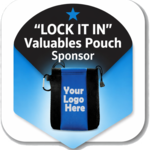 Image of “Lock It In” Valuables Pouch Sponsor - Includes (1) Foursome