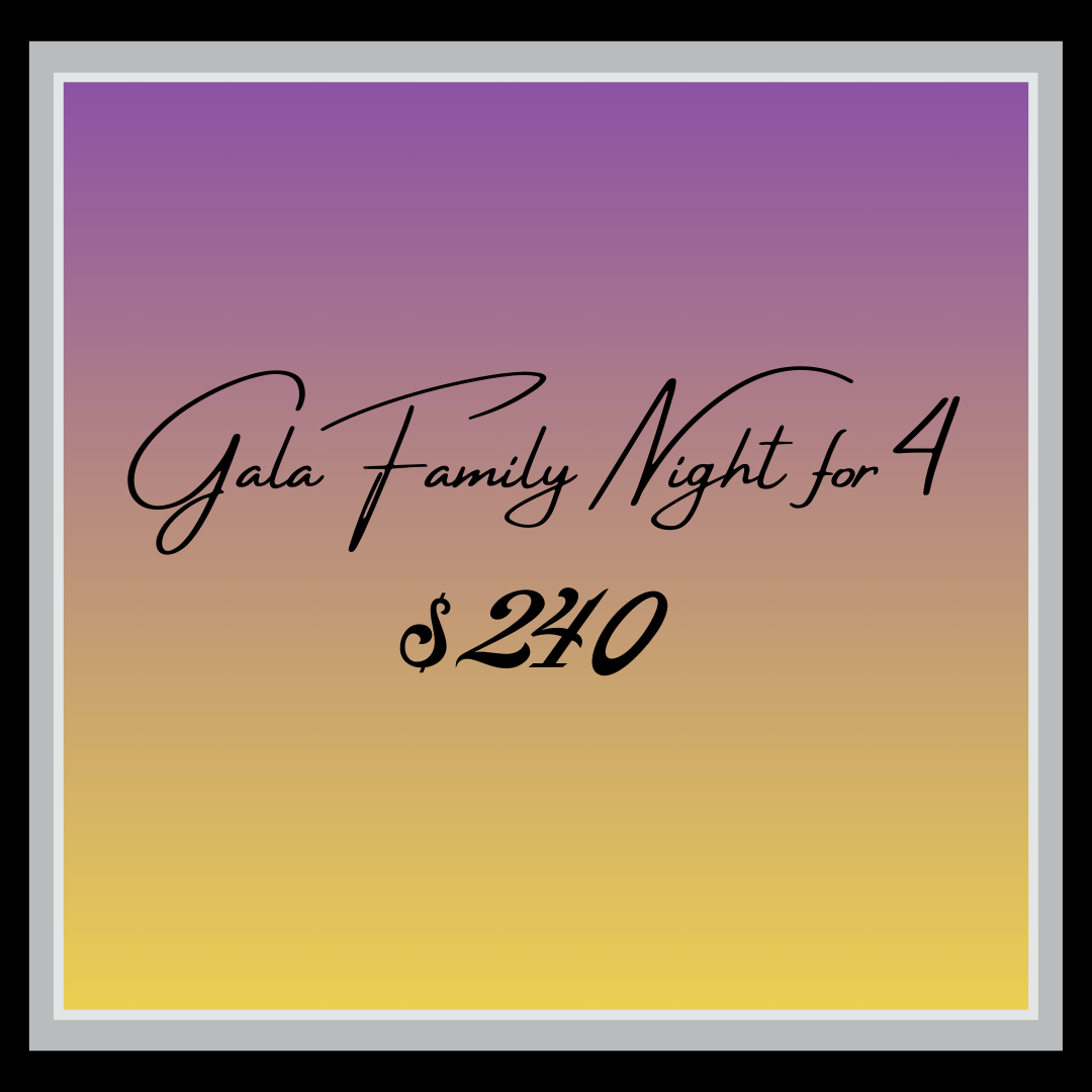 5th Annual Scenic Hills Christian Academy Golf Tournament & Gala Benefit - Default Image of Gala Family night package (Family of 4)