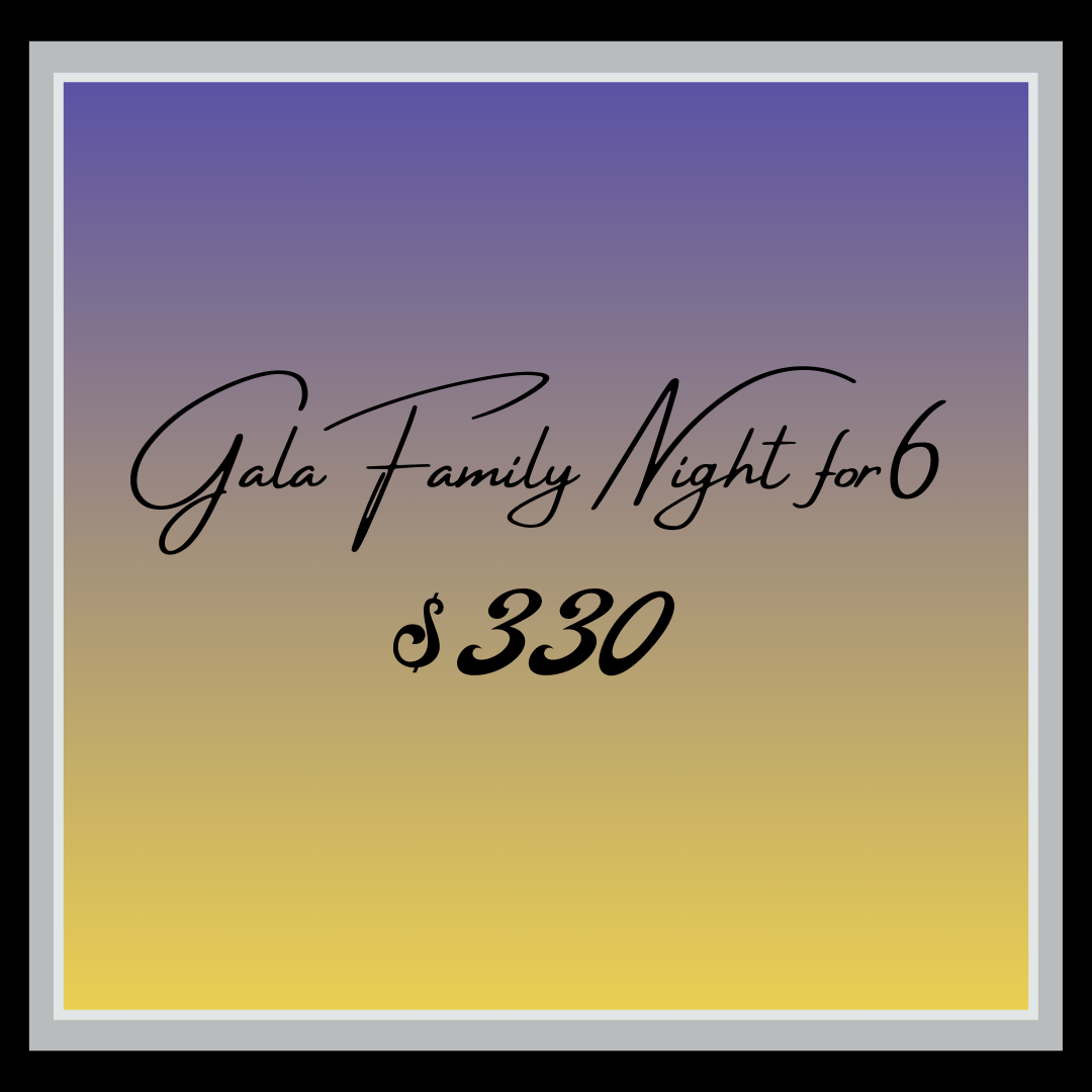 5th Annual Scenic Hills Christian Academy Golf Tournament & Gala Benefit - Default Image of Gala Family night package (Family of 6)