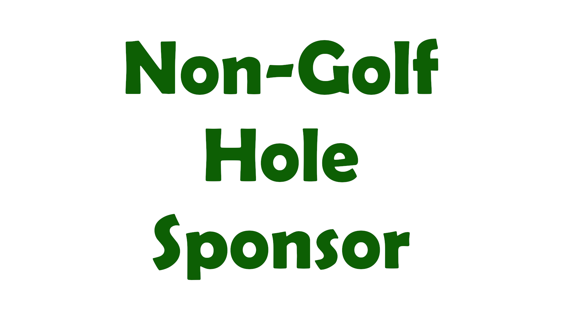 The Kindway Open 2026 - Default Image of Non-Golf Hole Sponsor