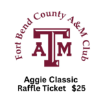 Image of Raffle Ticket - 2026 Aggie Classic