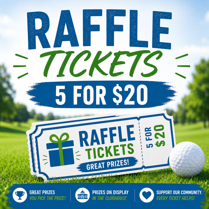 2026 MECU Caring for Community Charity Golf Tournament - Default Image of Raffle (5 for $20)