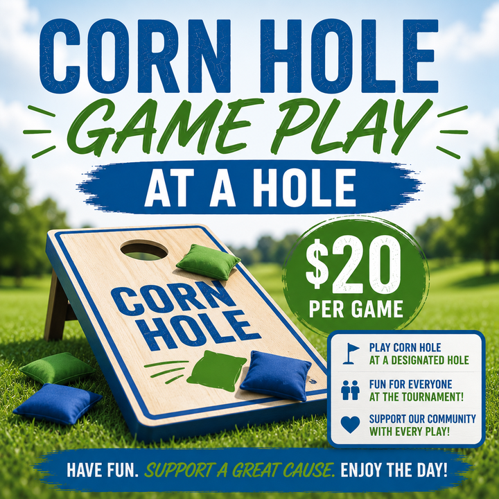 2026 MECU Caring for Community Charity Golf Tournament - Default Image of Cornhole Play