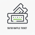 Image of 50/50 Raffle Ticket
