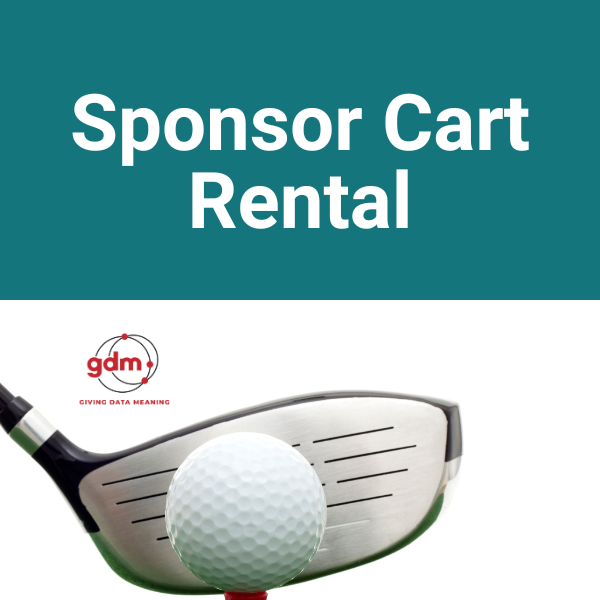 2026 GDM Golf Charity Classic - Default Image of Sponsor Cart Rental