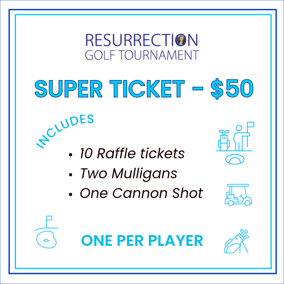 2026 Resurrection Greek Orthodox Church Golf Tournament - Default Image of Super Ticket - March 1 - April 30