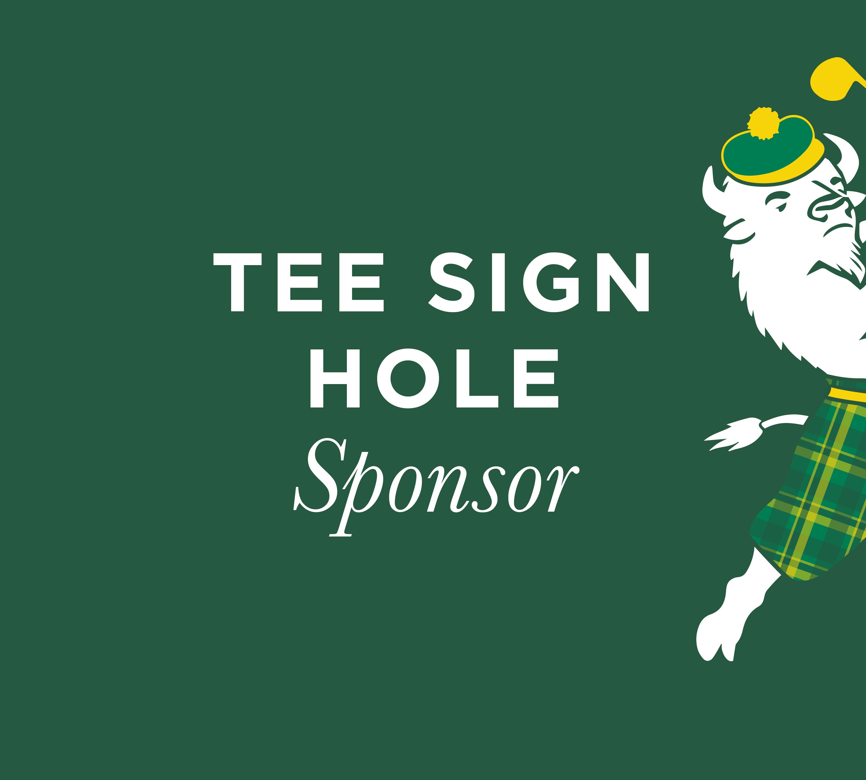 Identity Ink Open - Default Image of Tee Sign Hole Sponsor
