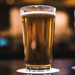 Image of Beer Keg Sponsors at Pizza Station