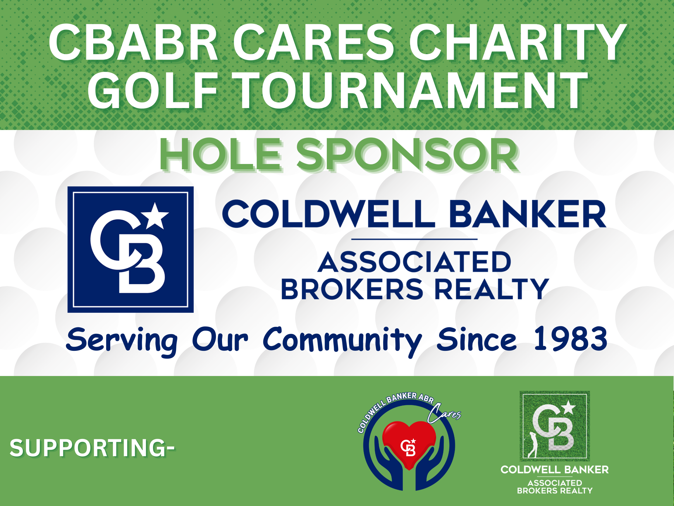 Image of Hole Sponsor w/ booth