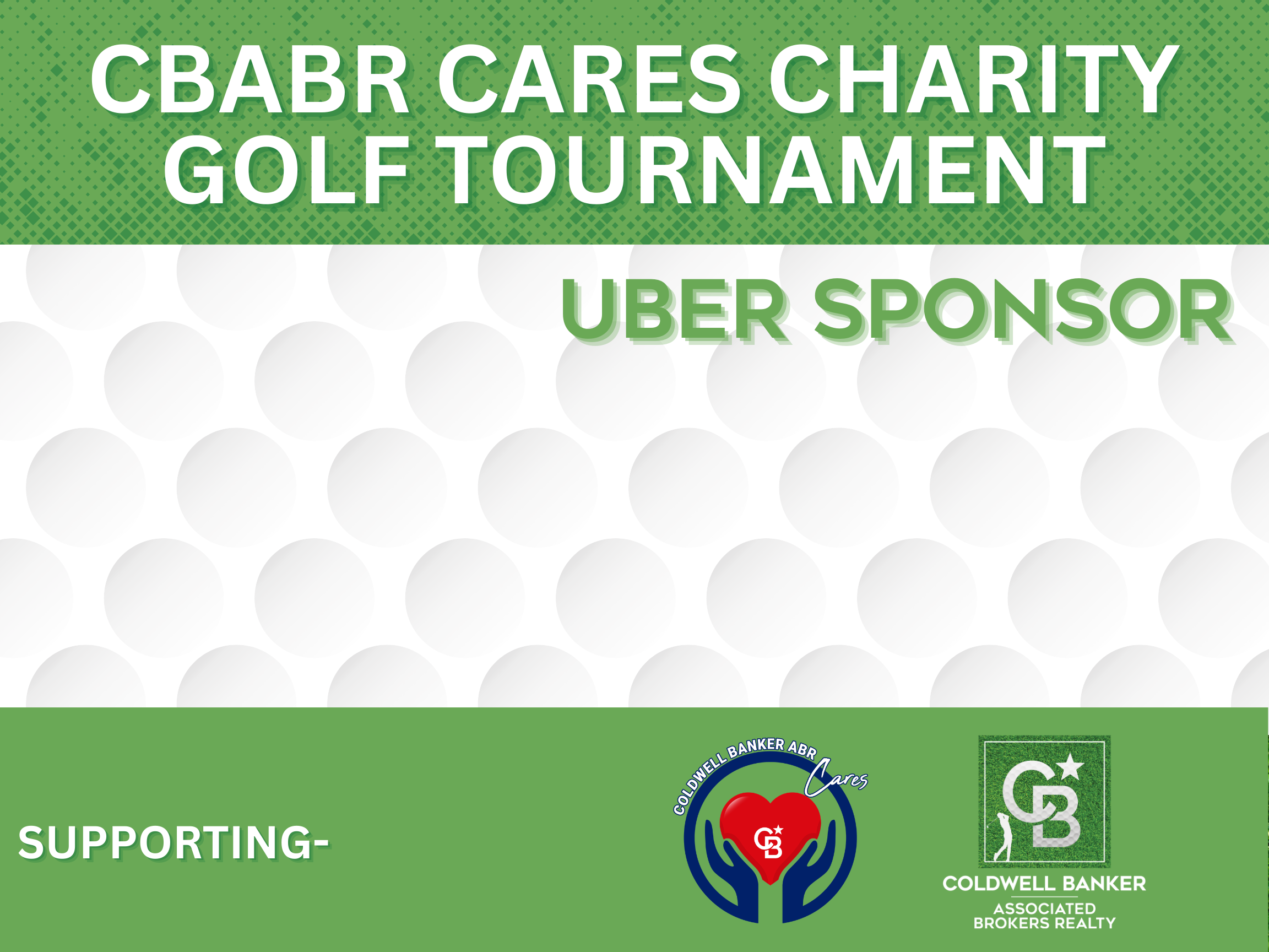 Coldwell Banker ABR Cares Charity Golf Tournament 2026 - Default Image of Uber Sponsor
