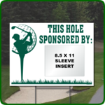 Image of Tee Box Sign Sponsor