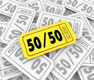 Sombrero Scramble - Default Image of 50/50 Raffle Tickets