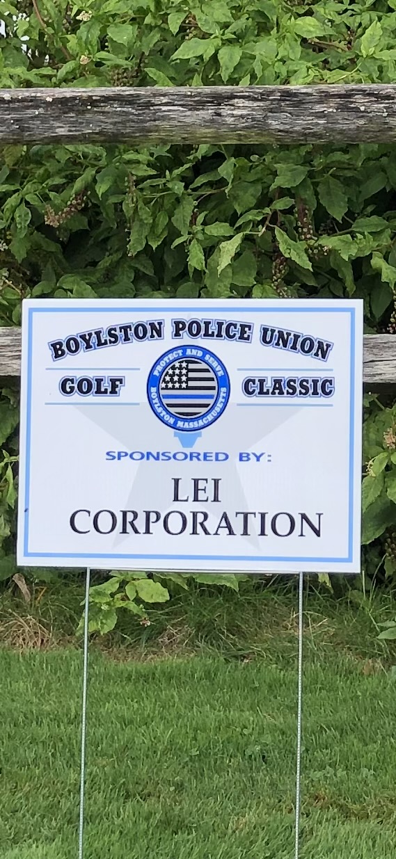 Boylston Police Union Golf Classic - Default Image of Hole Sponsor 